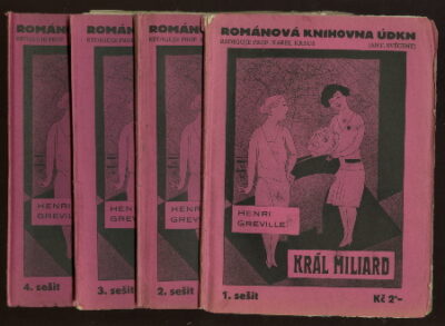 Greville Henri / Muzika F. – Král miliard / 8 sešitů /
