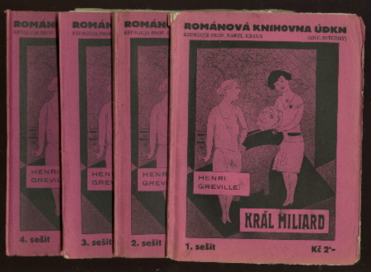 Greville Henri / Muzika F. – Král miliard / 8 sešitů /