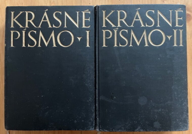 Muzika František – Krásné písmo I + II ( 2 svazky )