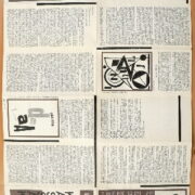 katalog-plakát / catalogue-poster – Lajos Kassák