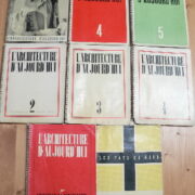 časopisy / journals – L´Architecture d´aujourd´hui