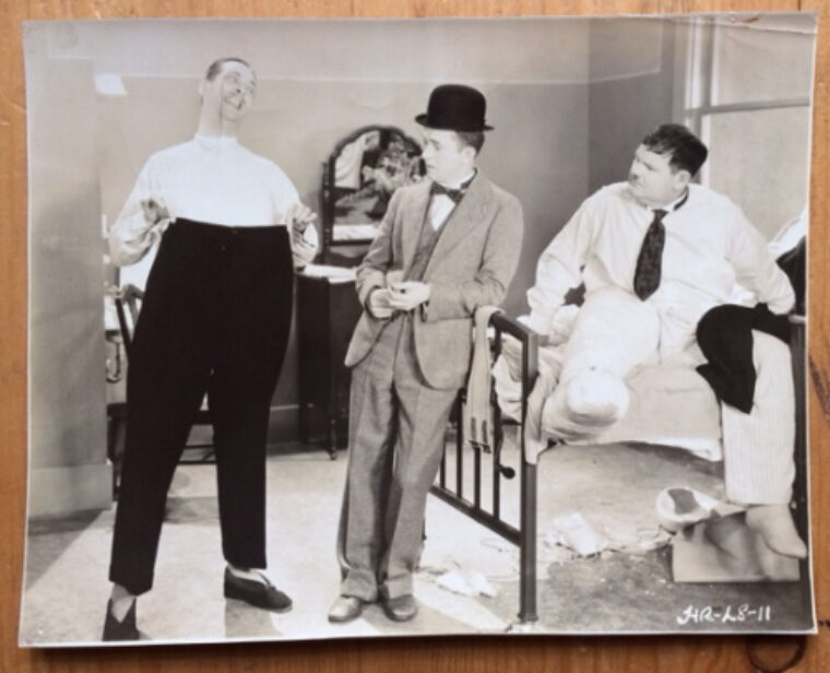 2 orig. fotosky – Laurel a Hardy