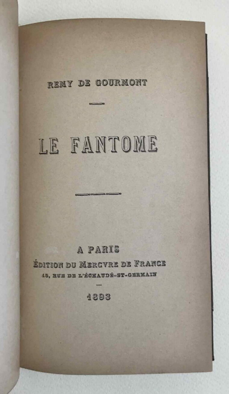 Remy de Gourmond – Le Fantome