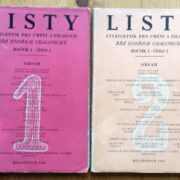 Časopis pro umění / Periodical for art – Listy