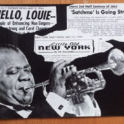 publikace k vystoupení v Lucerně 12. - 18.3.1965 – Louis Arrmstrong and his All Stars