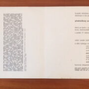 pozvánka / invitation card – Ludwig Mies van der Rohe - Tvůrce vily Tugendhat