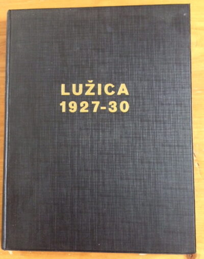Měsíčník lužicko-srbských spisovatelů – Lužica 1927-1930