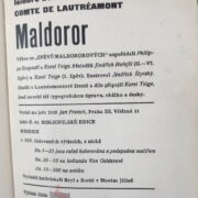 Isidore Ducasse comte de Lautrémont – Maldoror ( ex. bez ilustrací )