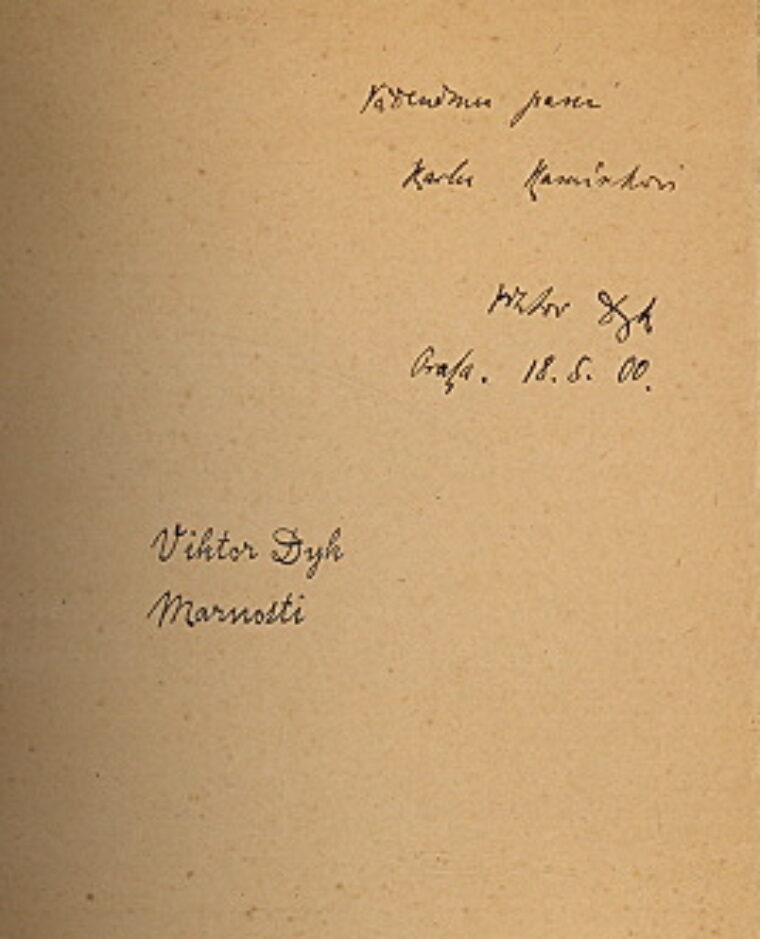 Dyk Viktor – Marnosti