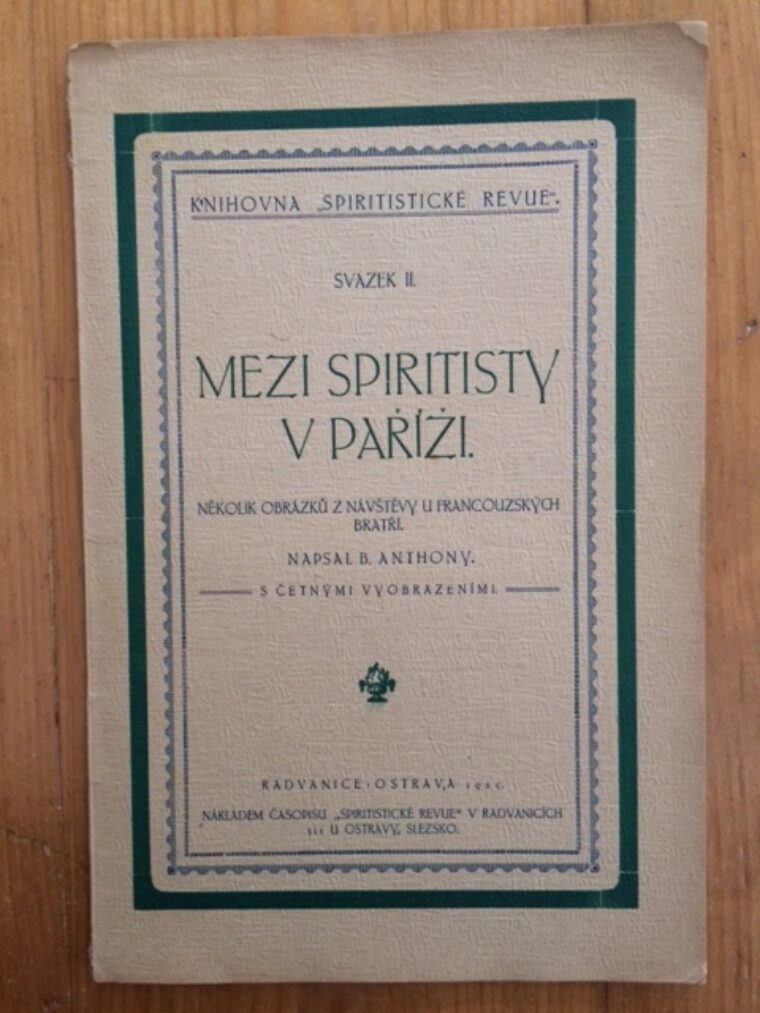 Anthony B. – Mezi spiritisty v Paříži