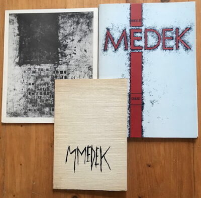 3 x katalog / catalogue – Mikuláš Medek