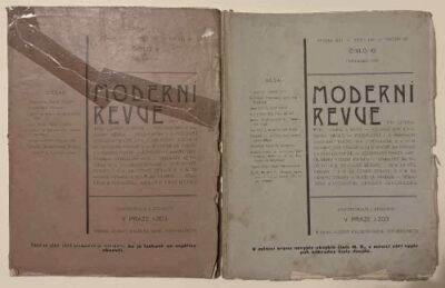 časopisy / journals – Moderní Revue - ročník XI. (svazek 16)