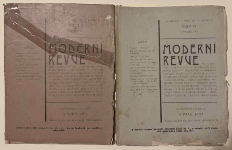 časopisy / journals – Moderní Revue - ročník XI. (svazek 16)