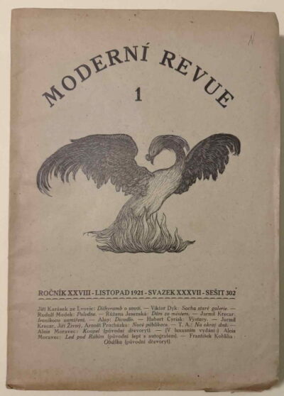 časopisy / journals – Moderní Revue - ročník XXVIII. (svazek 37)