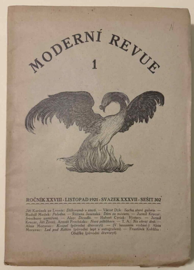 časopisy / journals – Moderní Revue - ročník XXVIII. (svazek 37)