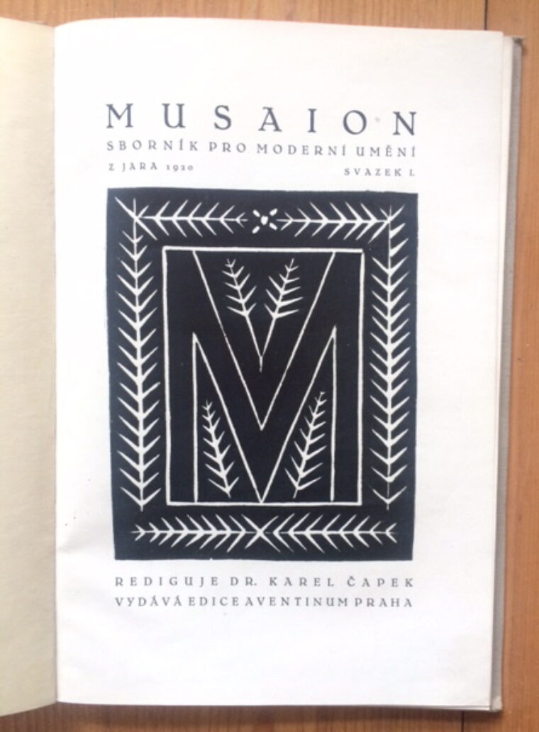 red. Karel Čapek – Musaion - svazek 1.