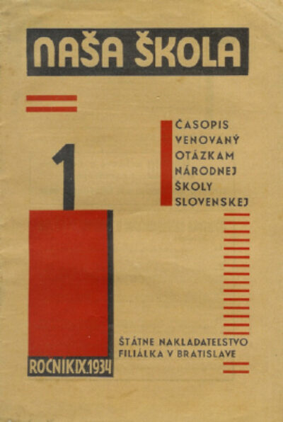 časopis / ročník IX. – Naša škola č.1