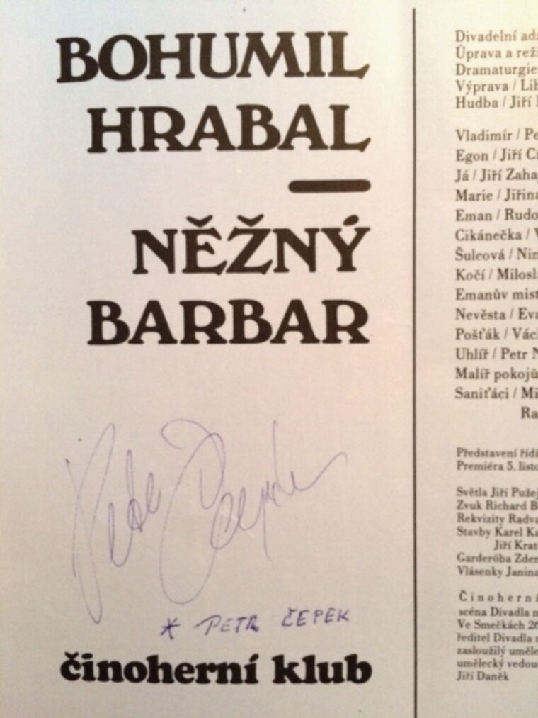 Hrabal Bohumil – Něžný barbar / Činoherní klub