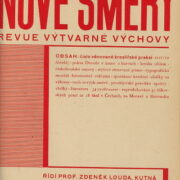 Revue výtvarné výchovy – Nové směry 1928-29 / 2.ročník /