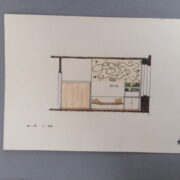Arch..Ustohal Vladimír – orig. návrhy interiérů / orig. interior drawings
