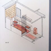 Arch..Ustohal Vladimír – orig. návrhy interiérů / orig. interior drawings