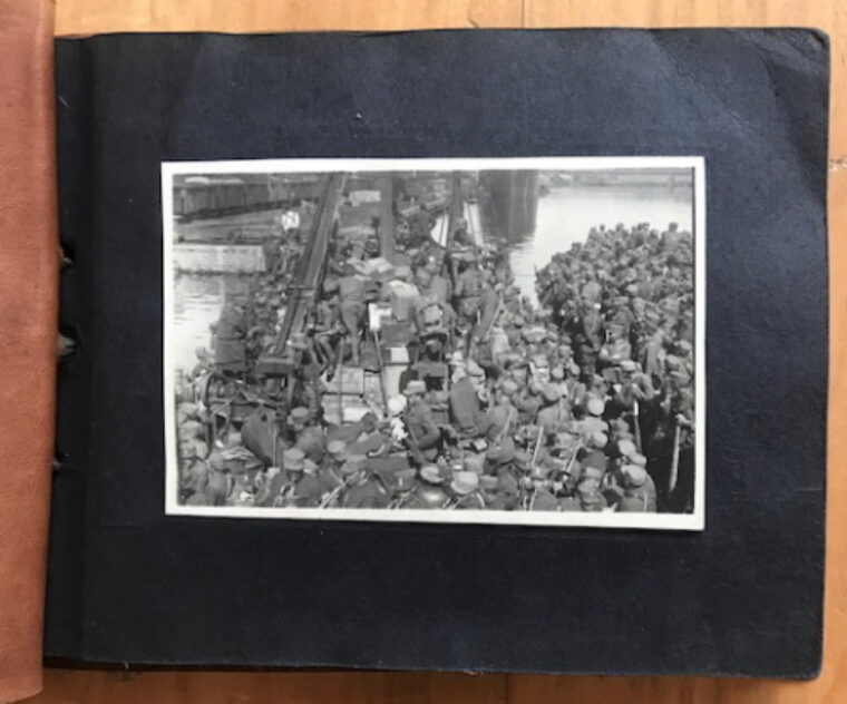 Podporučík Oldřich Němec – Originální fotografické album čsl. legie 1920