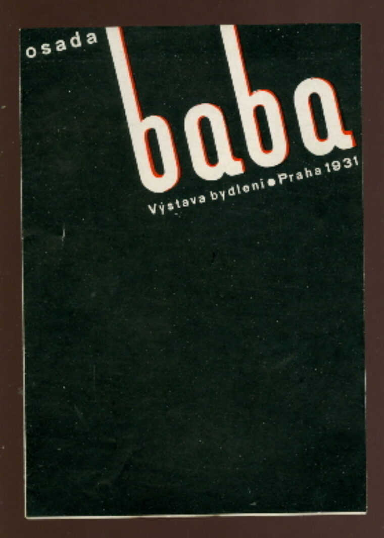 propagační prospekt / prospectus – Osada Baba