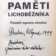 Rambousek Ota – Paměti Lichoběžníka / PODPIS /