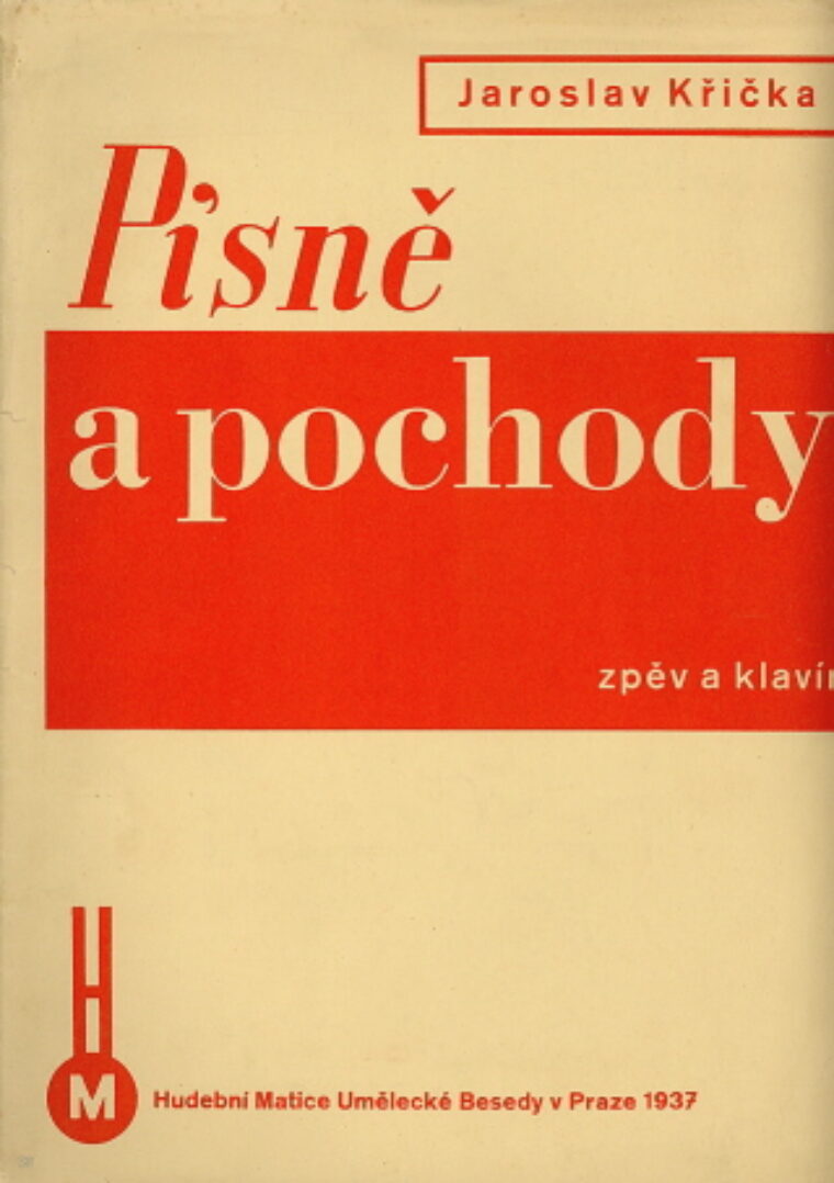 Křička Jaroslav – Písně a pochody /noty-music/