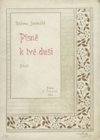 Jesenská Růžena – Písně k tvé duši