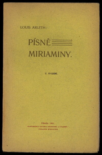 Arleth Louis – Písně Miriaminy