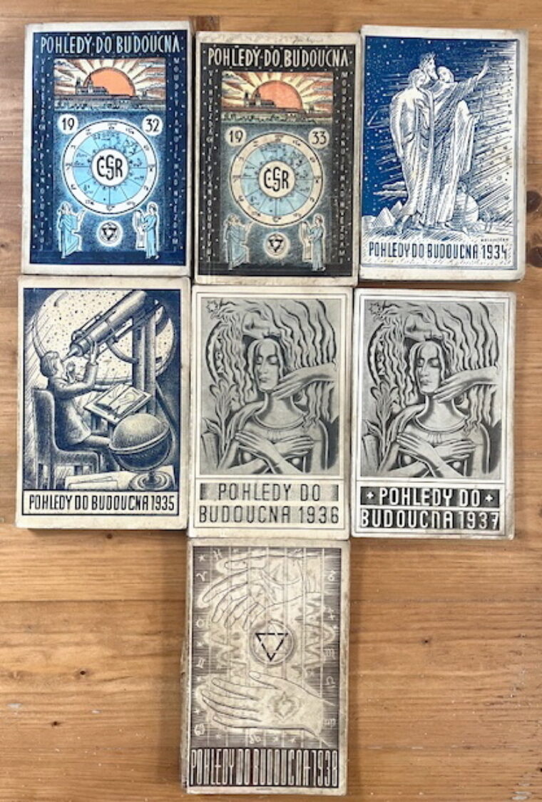 Knihovna Spiritistické revue – Pohledy do budoucna / 7 svazků /
