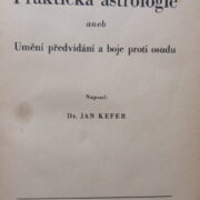 Kefer Jan / Universalia – Praktická astrologie