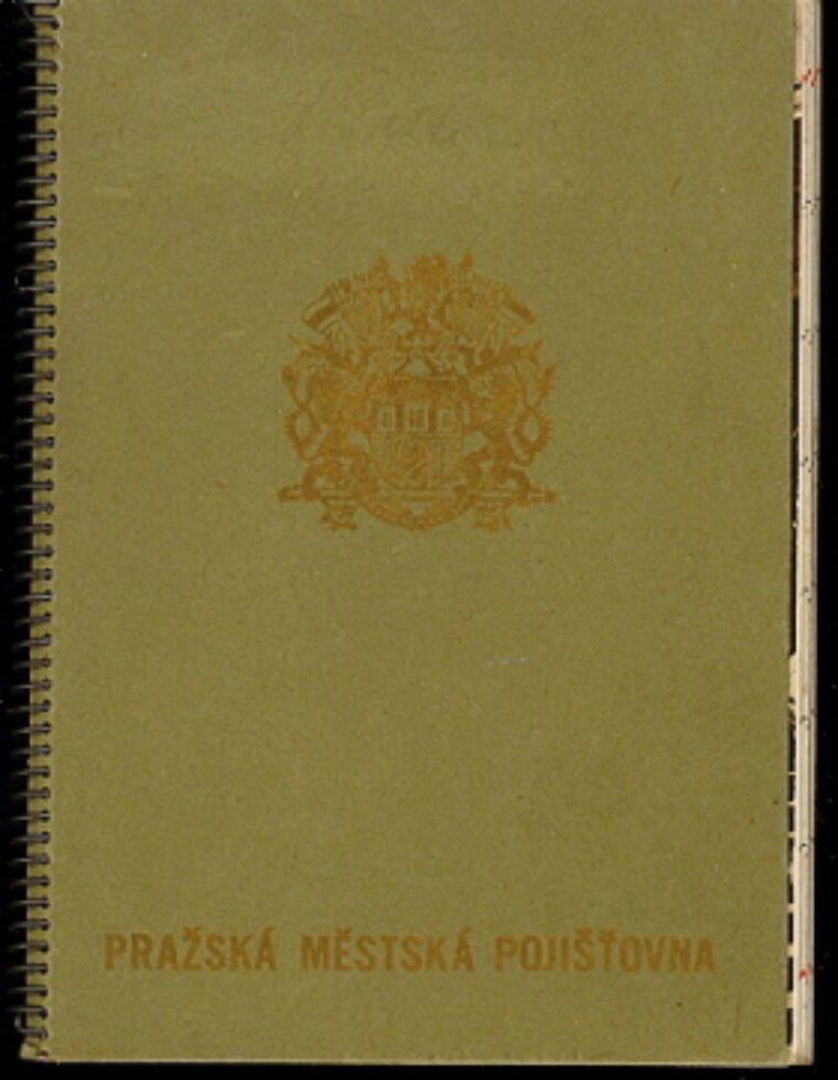 kalendář 1940 / calendar 1940 – Pražská městská pojišťovna