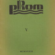 časopis / journal – Prom nr.5 - miesicznik poetycki
