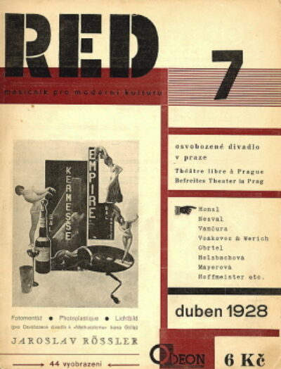 časopis / journal 6 sešitů - 6 volumes – ReD Revue Svazu Moderní Kultury Devětsil