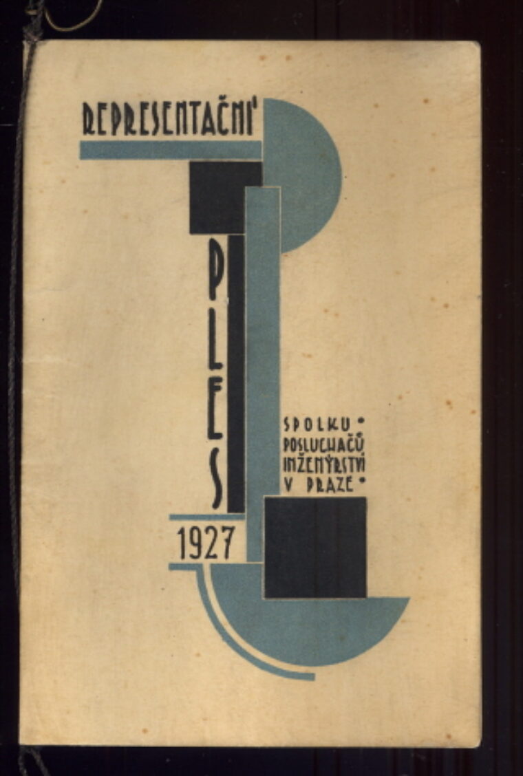 pozvánka / invitation – Representační ples SPI 1927