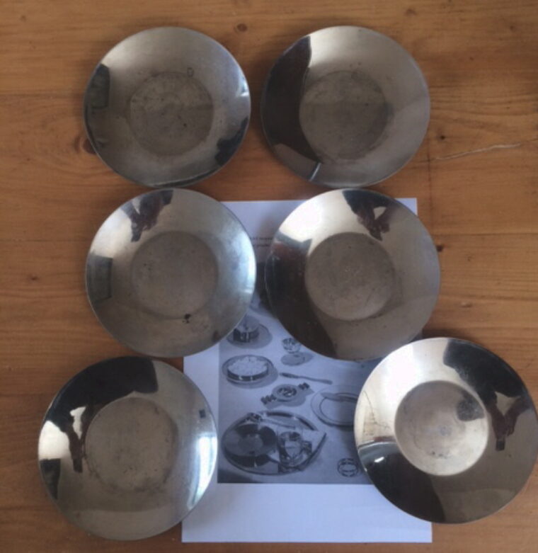 Južnič Bohumil – Sada 6 talířků / Set of 6 plates