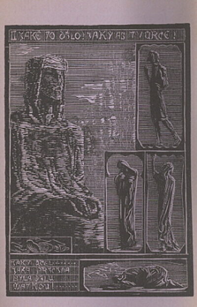 The list of the works from the exhibition by Fr.Bilek – Seznam prací z výstavy Fr.Bílka
