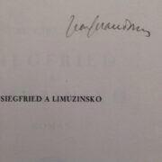 Giraudoux Jean / Čapek Josef – Siegfried a Limuzinsko