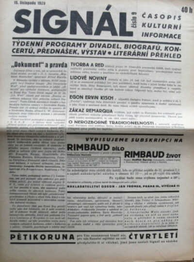 časopisy / journals – Signál