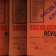 časopisy / journals – Sociologická revue