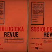 časopisy / journals – Sociologická revue