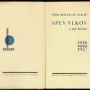 Lukáč Emil B. – Spev vlkov