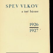Lukáč Emil B. – Spev vlkov
