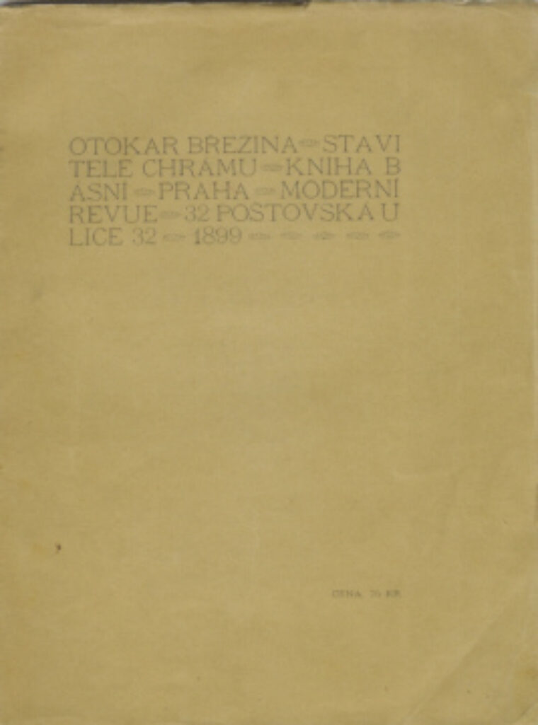 Březina Otokar – Stavitelé chrámu
