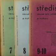avantgardní časopis /czech avant-garde journal – Středisko - revue pro umění a kulturu