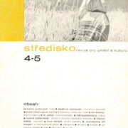 avantgardní časopis /czech avant-garde journal – Středisko - revue pro umění a kulturu