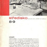 avantgardní časopis /czech avant-garde journal – Středisko - revue pro umění a kulturu