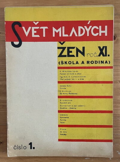 časopisy / journals – Svět mladých žen ( kompletní XI. ročník )